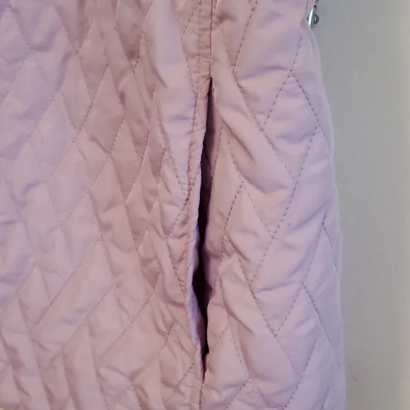 Croft & Barrow light purple quilted vest - Picture 5 of 6